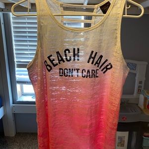 Material Girl Ombré Tank Top